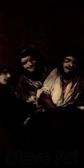 Francisco de Goya Die Kuriosen Norge oil painting art